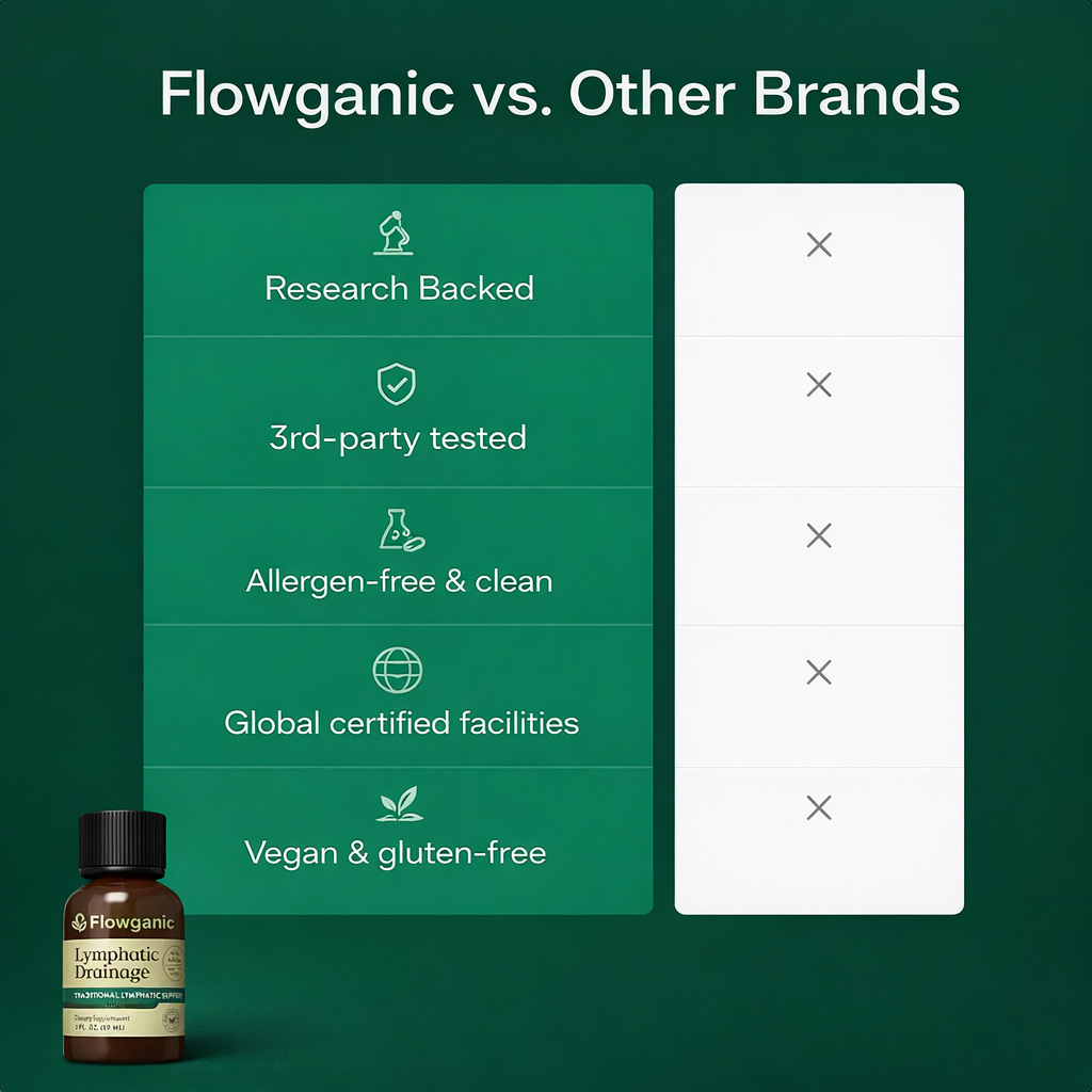 Lymphatic Drainage Supplement | Herbal Blend